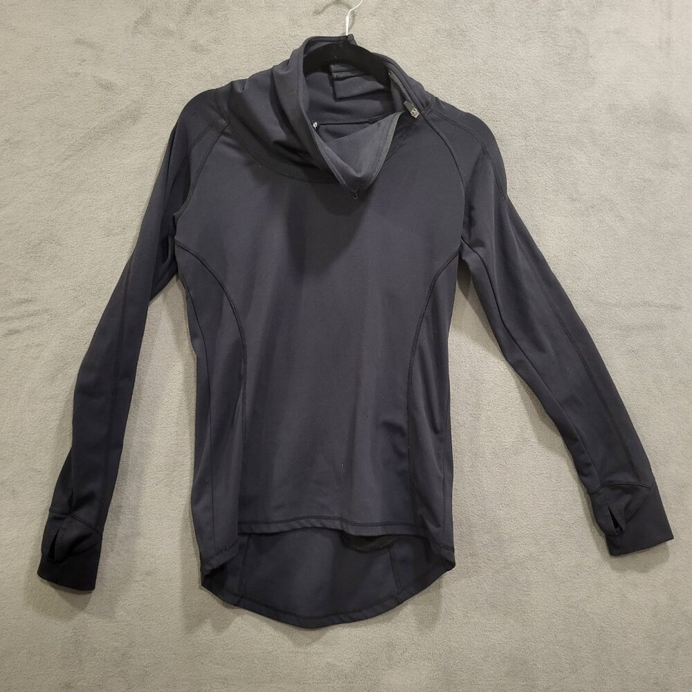 P'tula‎ Zip Turtleneck PulloverTop Women's Size Small Running Exercise Gym